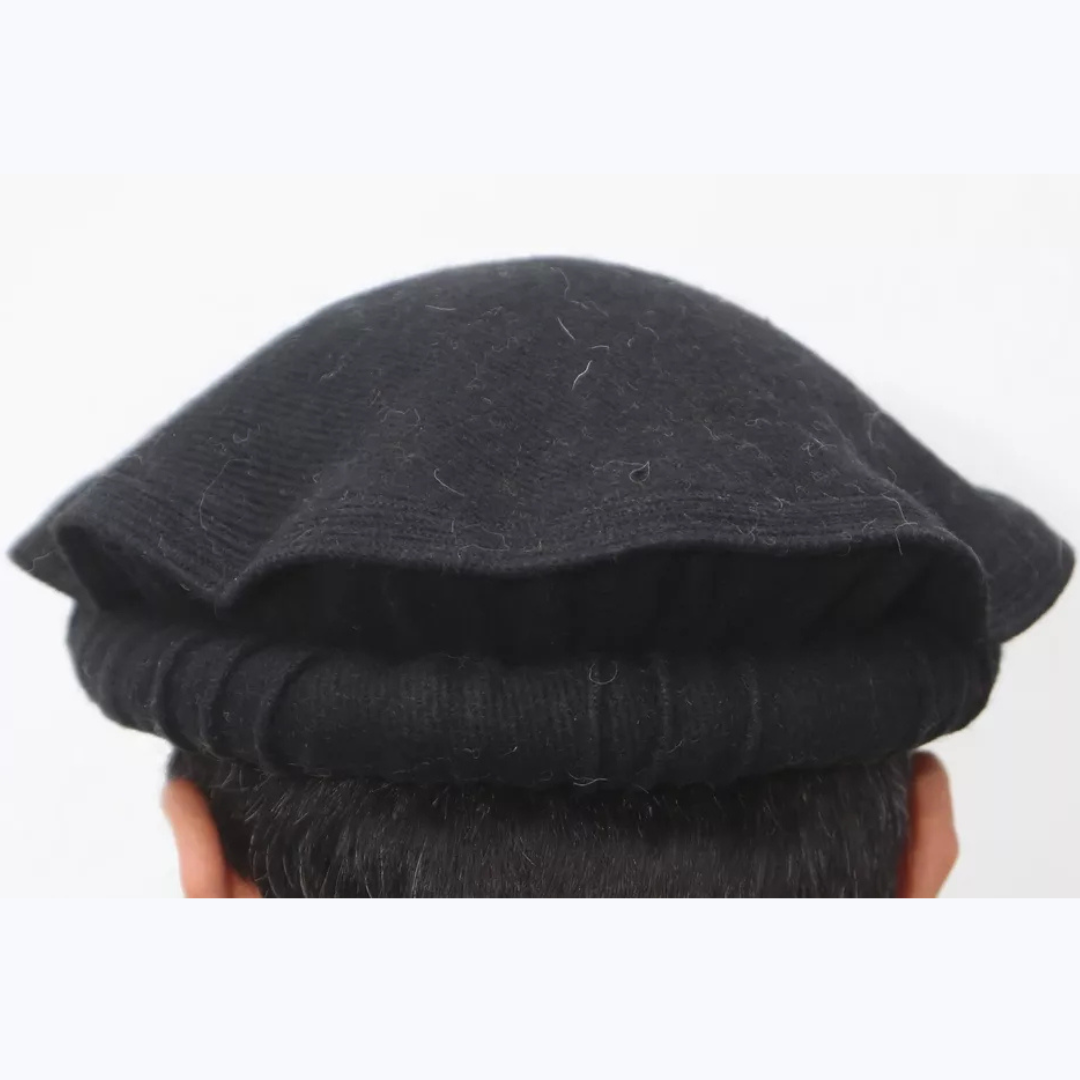 Chitrali Wool Black Cap