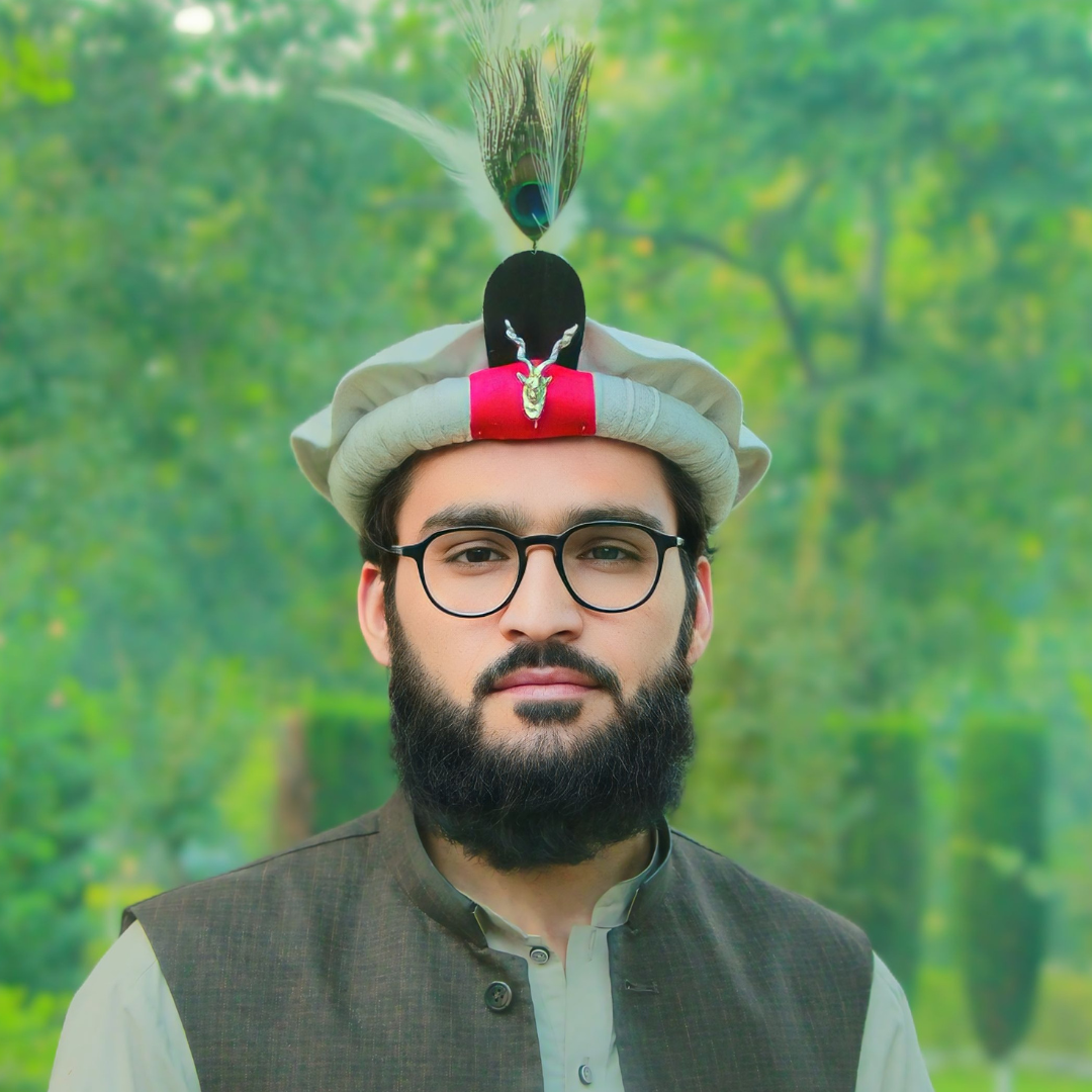 Markhor Feathers Chitrali Half white Cap